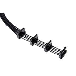 BeQuiet Strom Anschlusskabel [4x SATA-Strom-Stecker 15pol. - 1x bequiet! Stromanschluss modular] 0.72 m Schwarz CS-6740