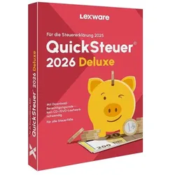 Lexware Software »QuickSteuer Deluxe 2026 (für das Steuerjahr 2025)«