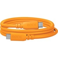 USB 3.2 Gen1 Kabel SC27-O orange, USB-C Stecker > USB-C Stecker orange, 2 Meter, PD