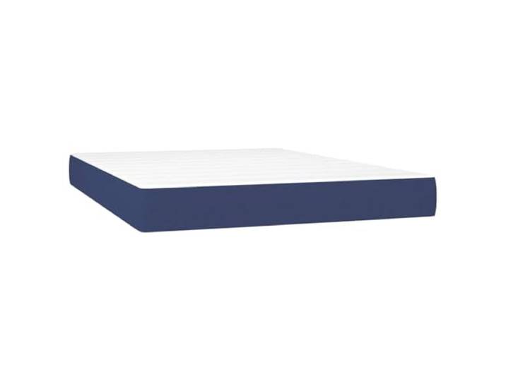 HBBMGYD Matratze mit Taschenfederkern, mittlere Härte, Blau, 140 x 190 x 20 Langlebiges atmungsaktives Gewebe, stoßabsorbierender Schaumstoff, adaptive Unterstützung, Vakuumverpackung