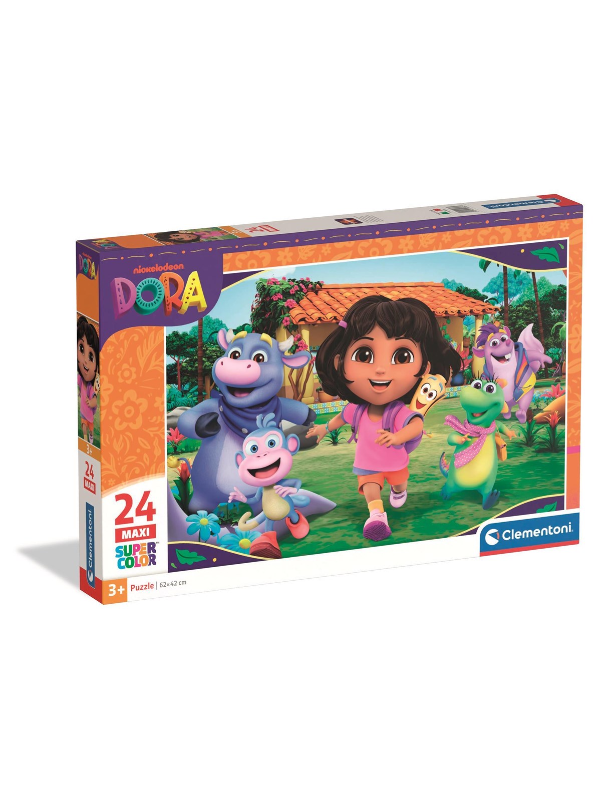 Clementoni Puzzle Maxi Dora The Explorer 2025, 24 Teile 2D Puzzles
