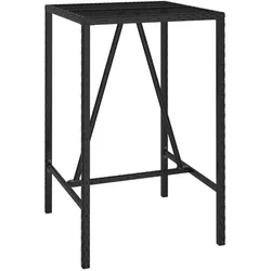 vidaXL, Gartentisch + Balkontisch, Fadenia (70 x 70 x 110 cm)