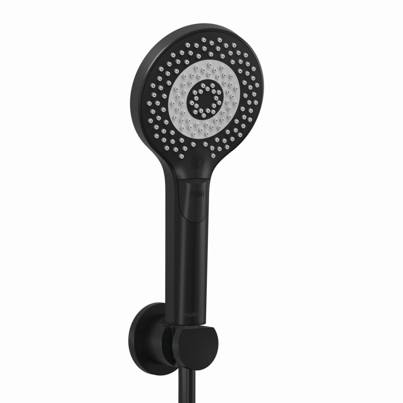 Kludi DIVE Wannen-Brause-Set Dive X 3S mattschwarz, 6995039-00 6995039-00