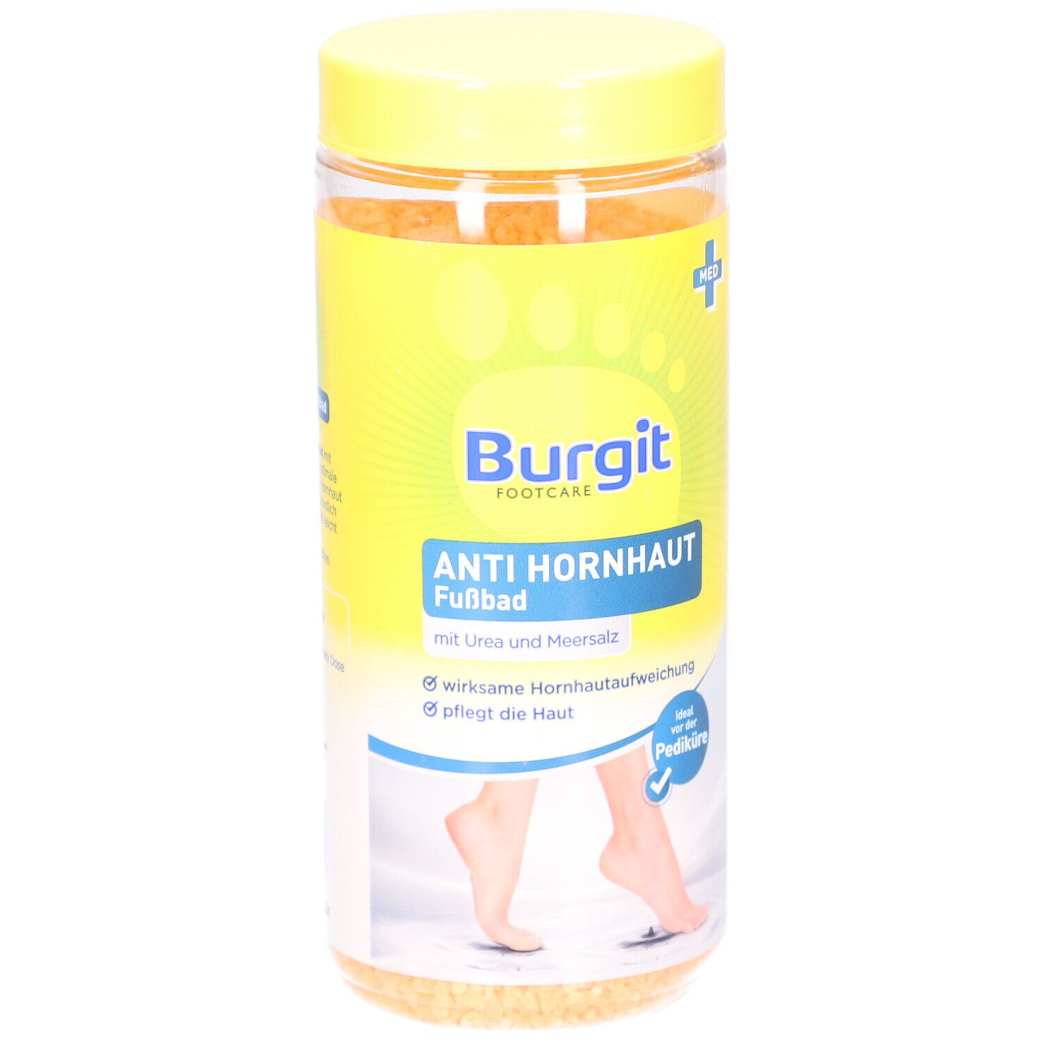 Burgit Fussbadesalz Hornh. 500 g Fußbad