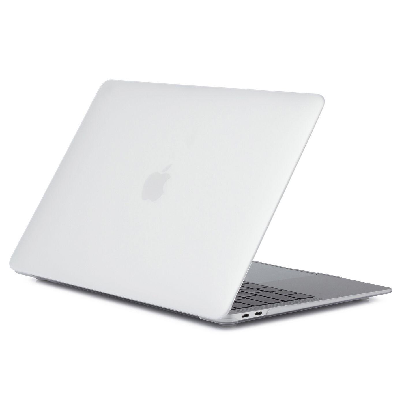 eSTUFF MacBook Air 13,6" Frosted Clear Hardshell-Hülle ES690050-BULK