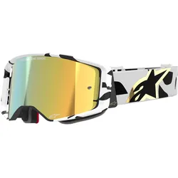 Alpinestars Supertech Corp Absolute Vision Gold Motocross Brille 