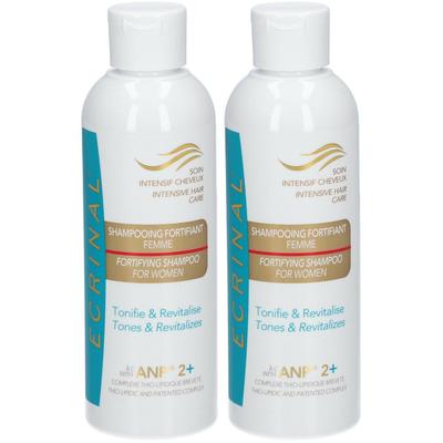 Ecrinal® Anp® 2+ Shampooing Fortifiant Femme x2 2x200 ml Set
