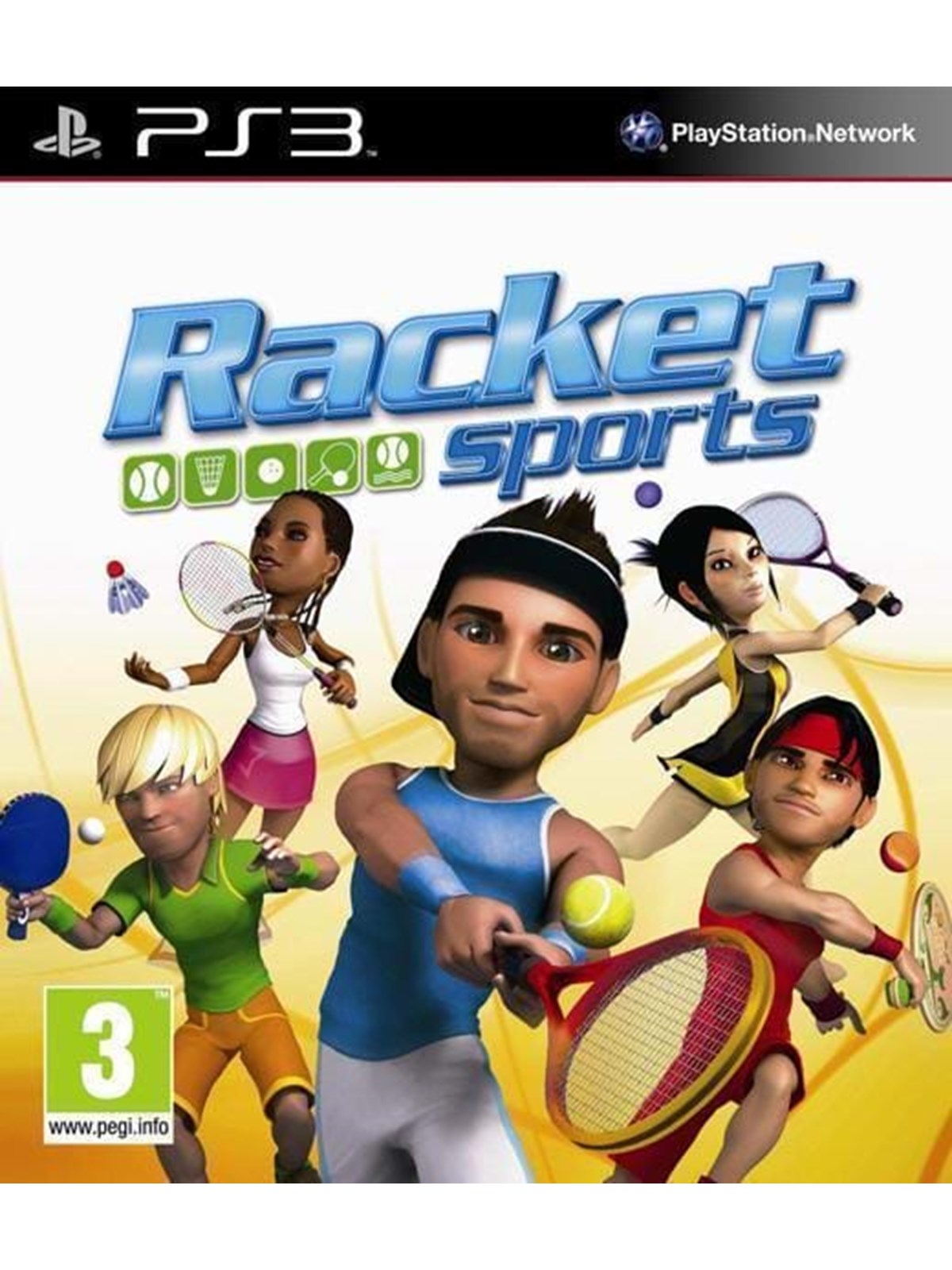 Racket Sports - Sony PlayStation 3 - Sport - PEGI 3