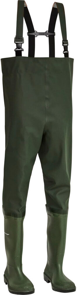 Elka 171700j Junior Waders / Børne Waders Med Lange Dunlop Støvler-Oliven-38