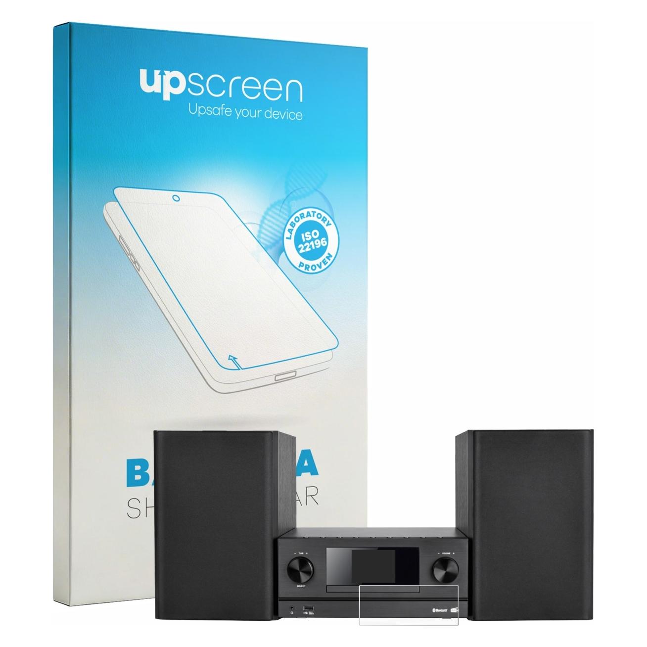 upscreen Schutzfolie für Kenwood M-9000S-B Displayschutz Displayschutzfolie Folie Klar antibakteriell (2064448)