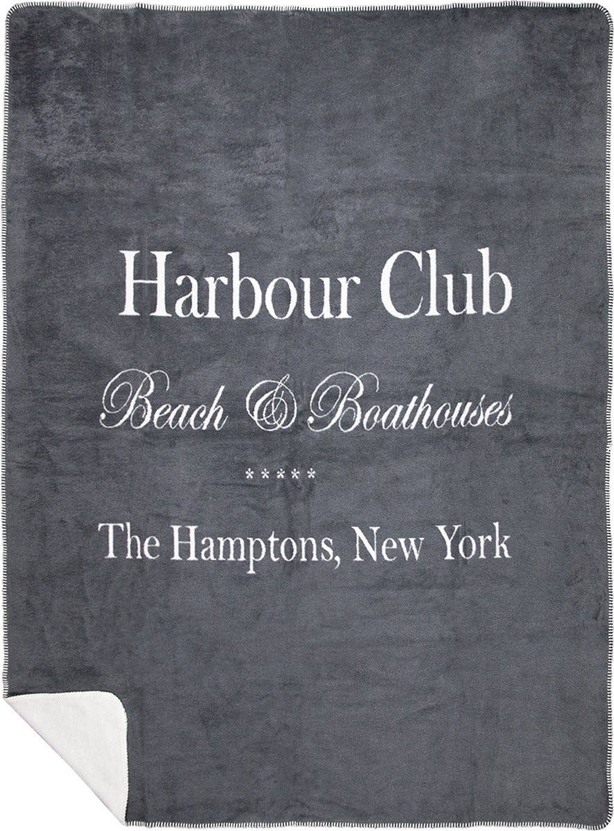 Harbour Club Plaid Grijs 150 x 200 cm