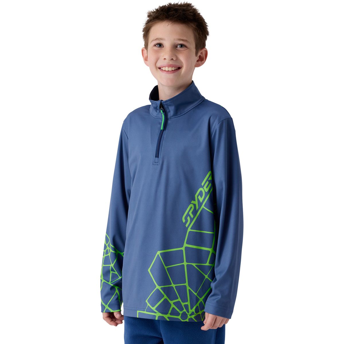 Spyder Jacobs 1/2 Zip indigo (S1) M 38C013602-S1-M