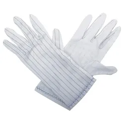 WARMBIER ESD Handschuh Polyester, mit PVC-Noppen, XL
