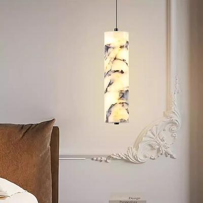 Pendelleuchte aus Messing mit LED-Beleuchtung für Schlaf-/Wohnzimmer