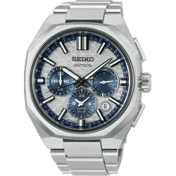 Seiko Astron GPS Solar Dual Time Chronograph 5x63 Limited Edition 2026" HAB004J1" - silber - 43.41mm
