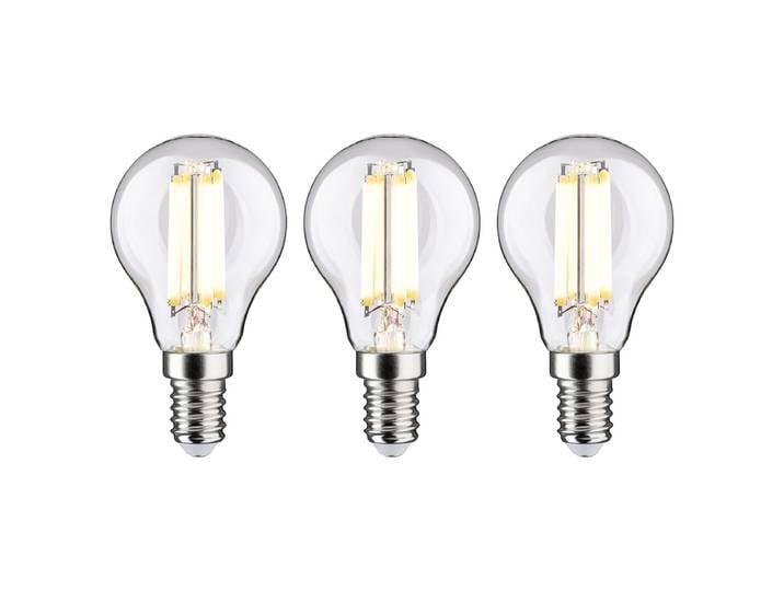 Ampoule LED Eco-Line - Gouttes Ø 4cm Transparent