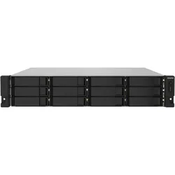 QNAP TS-1232PXU-RP (0 TB), NAS, Schwarz