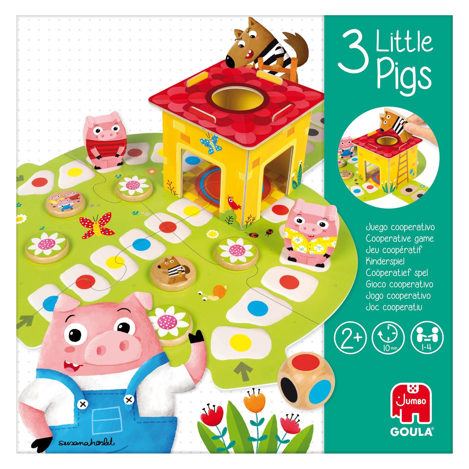 Goula Drei kleine Schweinchen (Deutsch, 1 - 4 Spieler) (45753146)