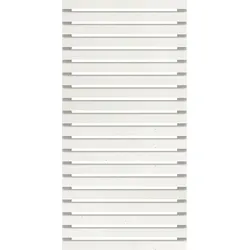 OSMO Sichtblende Rhombus 89 x 179 cm Weiß