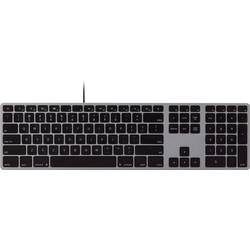 Matias FK316CB Wired USB-C® Keyboard for Mac - Space Gray - U.S. Version USB Tastatur US-Englisch, QWERTY, Mac Space Grau