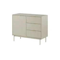Sideboard  Nanno , beige , Maße (cm): B: 100 H: 80 T: 41.5
