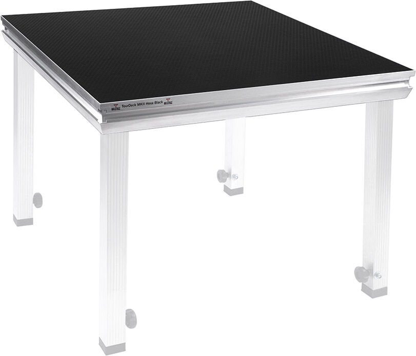 Bullstage Bühnenpodest Tourdeck Mkii Outdoor 1x1m Hexa Schwarz