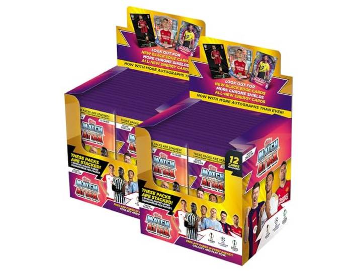 Champions League 2023/24 - Trading Cards - 2 Display (72 Booster)