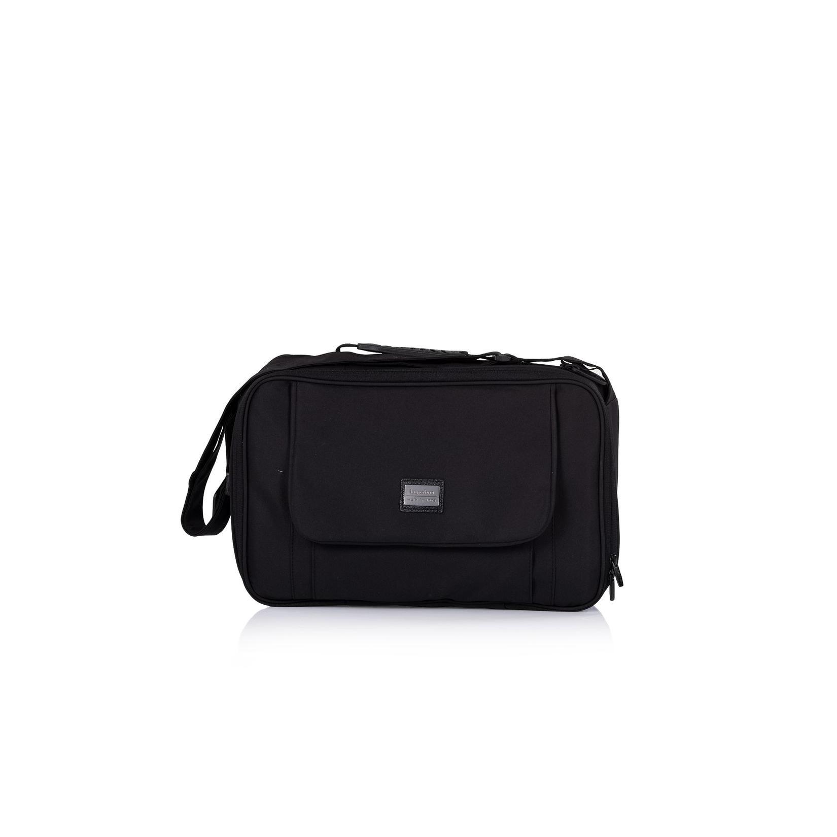 Chipolino Wickeltasche universal Vordertasche Schultergurt Reißverschluss Unisex schwarz