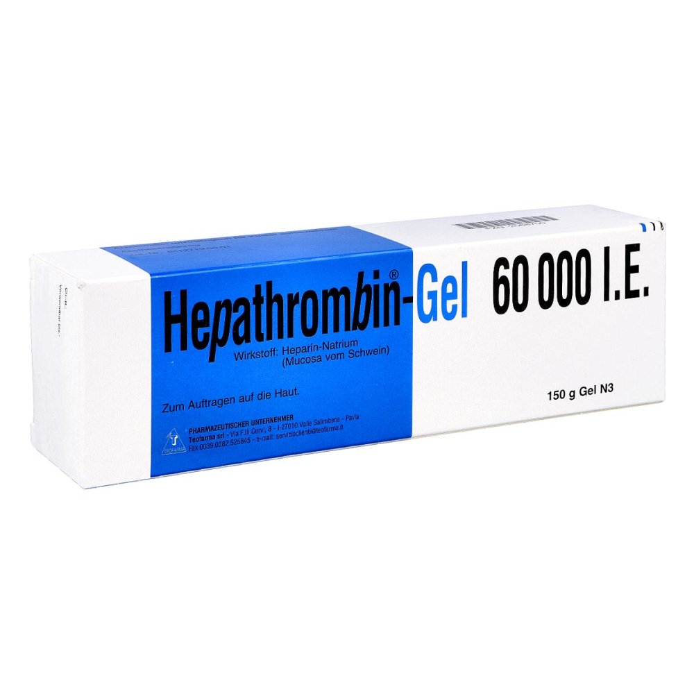 Teofarma s.r.l. Hepathrombin Gel 60000 02068700