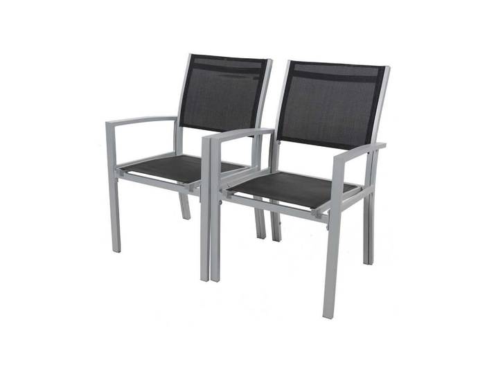 Habitat Garten Gartensessel tropic Schwarz, Metall, 62x90x57 cm, Gartenmöbel, Gartensessel, Gartenstühle