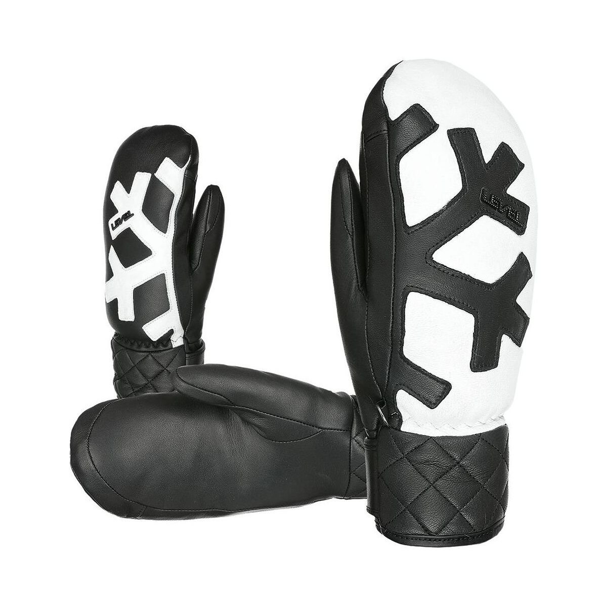 Level Coco Mitten black-white (35) M 8104WM-35-M