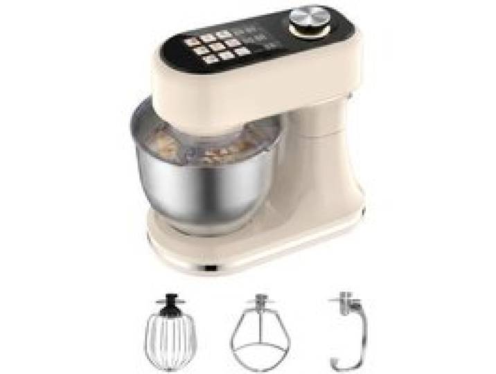 Robot Pâtissier Multifonction - SOKANY - SK05016 - 1500W - Bol 6L - Écran tactile 12 vitesses