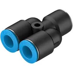 Festo, Rohrverbindungstechnik, Push in Y Connector, 10mm