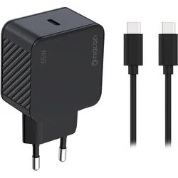 Nacon Gaming AC-Adapter 65W-USB-C ROG XBOX ALLY (Xbox Series X), Weiteres Gaming Zubehör, Schwarz