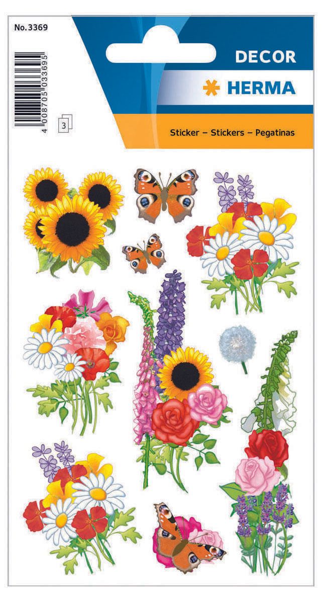 HERMA Aufkleber Blumen 3369