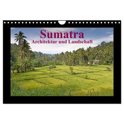 Sumatra – Architektur und Landschaft (Wandkalender 2026 DIN A4 quer), CALVENDO Monatskalender