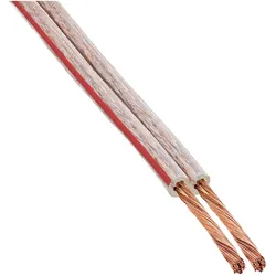 InLine CCA Kabel (50 m, 2.50 mm2), Lautsprecherkabel, Transparent