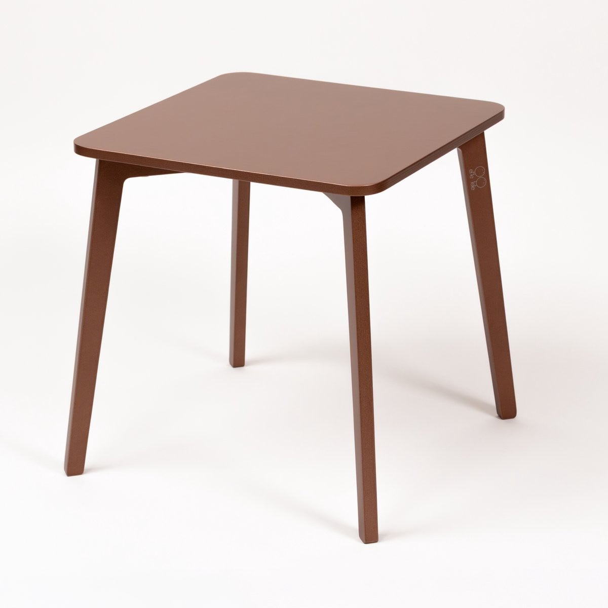 Ette Tete Tulla Kindertafel in Mocha met 2 verstelbare hoogtes