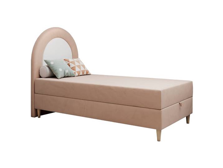BOXBETT NEST 90/180 Rosa Velvet - H3