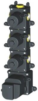 Herzbach Logic XL 3 Unterputz-Universal-Thermostat-Modul 11.230000.1.09 für 3 Verbraucher, mit Logic-Thermoelement