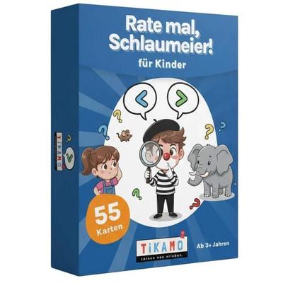 Rate Mal, Schlaumeier! Kartenspiel für Kinder