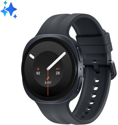 Samsung Galaxy Watch9, 40mm, Graphite, Bluetooth, Design sottile anti-urto, guida al sonno, coaching salute, benessere cardiaco, batteria da 390 mAh, Sna