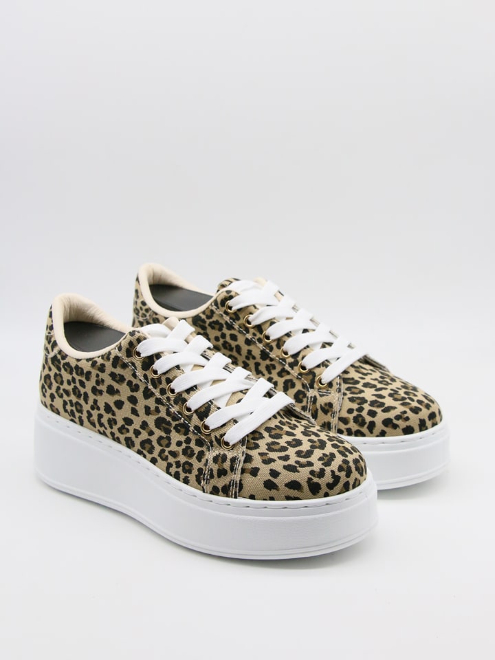 Bellucci Sneakers in Camel/ Schwarz - 37