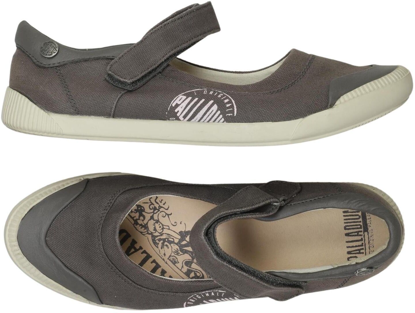 Palladium Damen Ballerina, Grau, Gr. EU 39, kein / Etikett - Second Hand