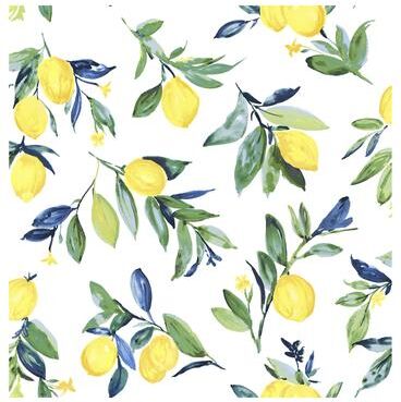 NuWallpaper Lemon Drop Yellow Peel & Stick Wallpaper - 216in x 20.5in x 0.025in