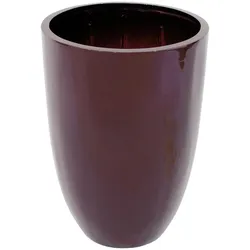 Europalms, Blumentopf, LEICHTSIN CUP-69, braun, glänzend