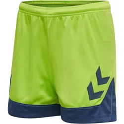 hummel LEAD Damen Polyester Shorts lime punch XL