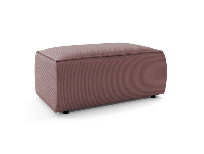 Farese rosa Cord-Pouf