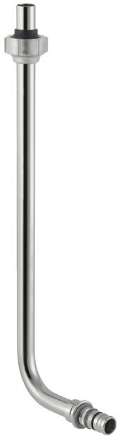 Geberit Mepla Metallrohr-Anschlussbogen 611250225 90Grad, Messing/Kupfer, Ø 16 x 15 mm x 300 mm