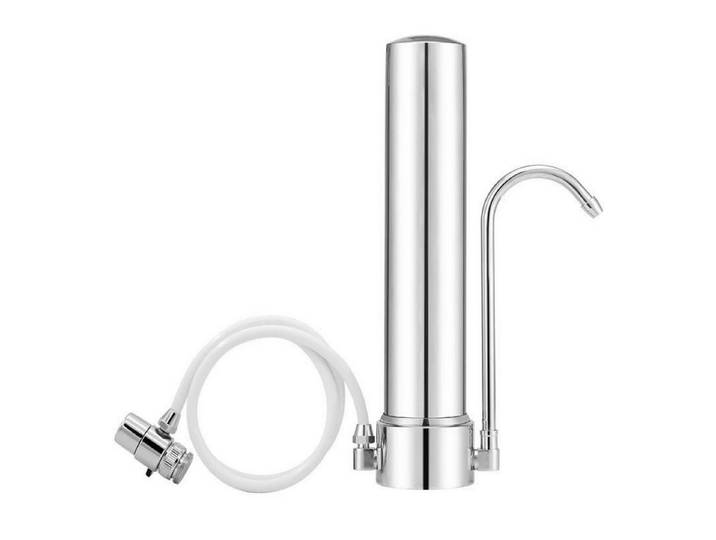 LuxusKollektion Wasserfilter Untertisch Wasserfilter Edelstahl mit Mineralienhalt